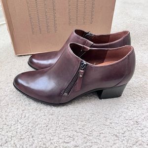 Naturalizer N5 Comfort Leather Ankle Bootie Size 7